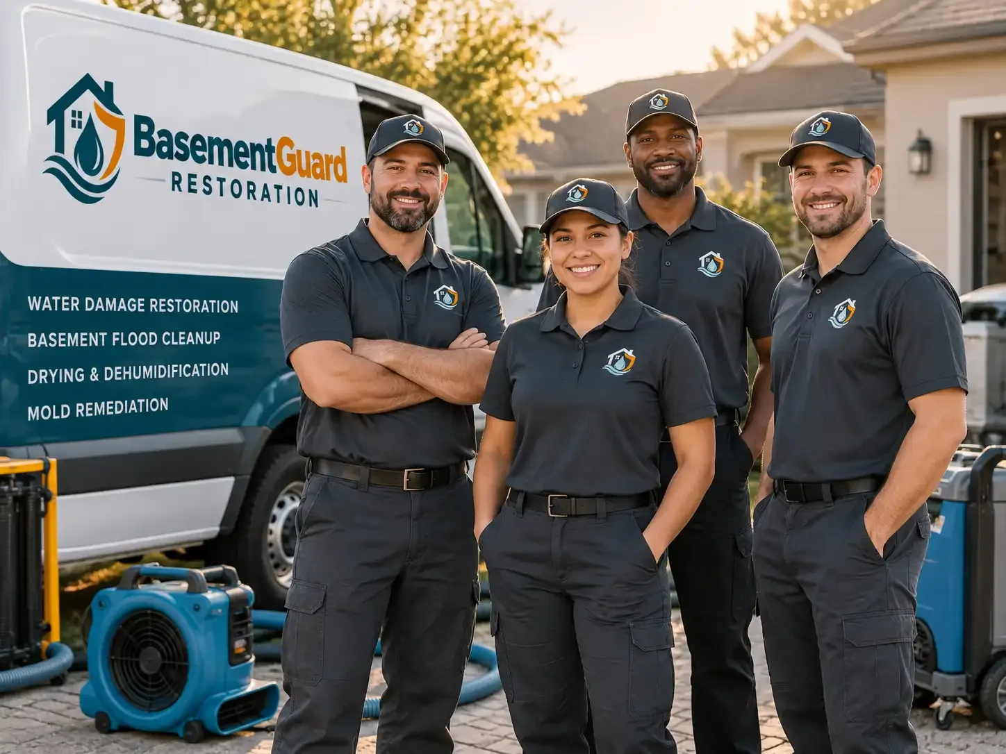 Basement Water Damage Restoration company in Plover, IA